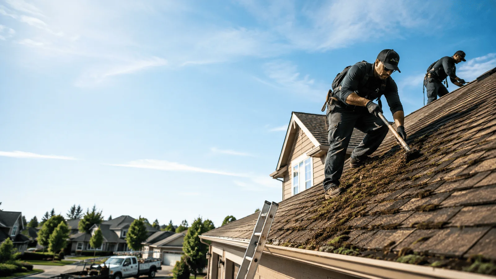 Roof Moss Removal in Danville, OH near me